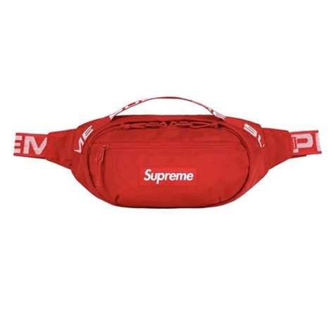 fake supreme ss18 waist bag|supreme fanny pack real.